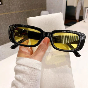 New Fashion Rectangle Trendy Vintage Sunglasses - JACKMARC.COM