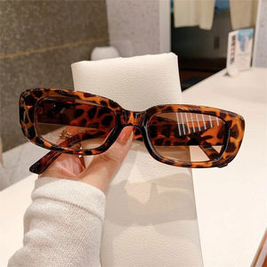 New Fashion Rectangle Trendy Vintage Sunglasses - JACKMARC.COM