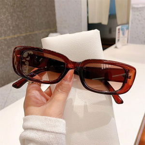 New Fashion Rectangle Trendy Vintage Sunglasses - JACKMARC.COM