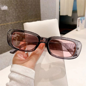 New Fashion Rectangle Trendy Vintage Sunglasses - JACKMARC.COM