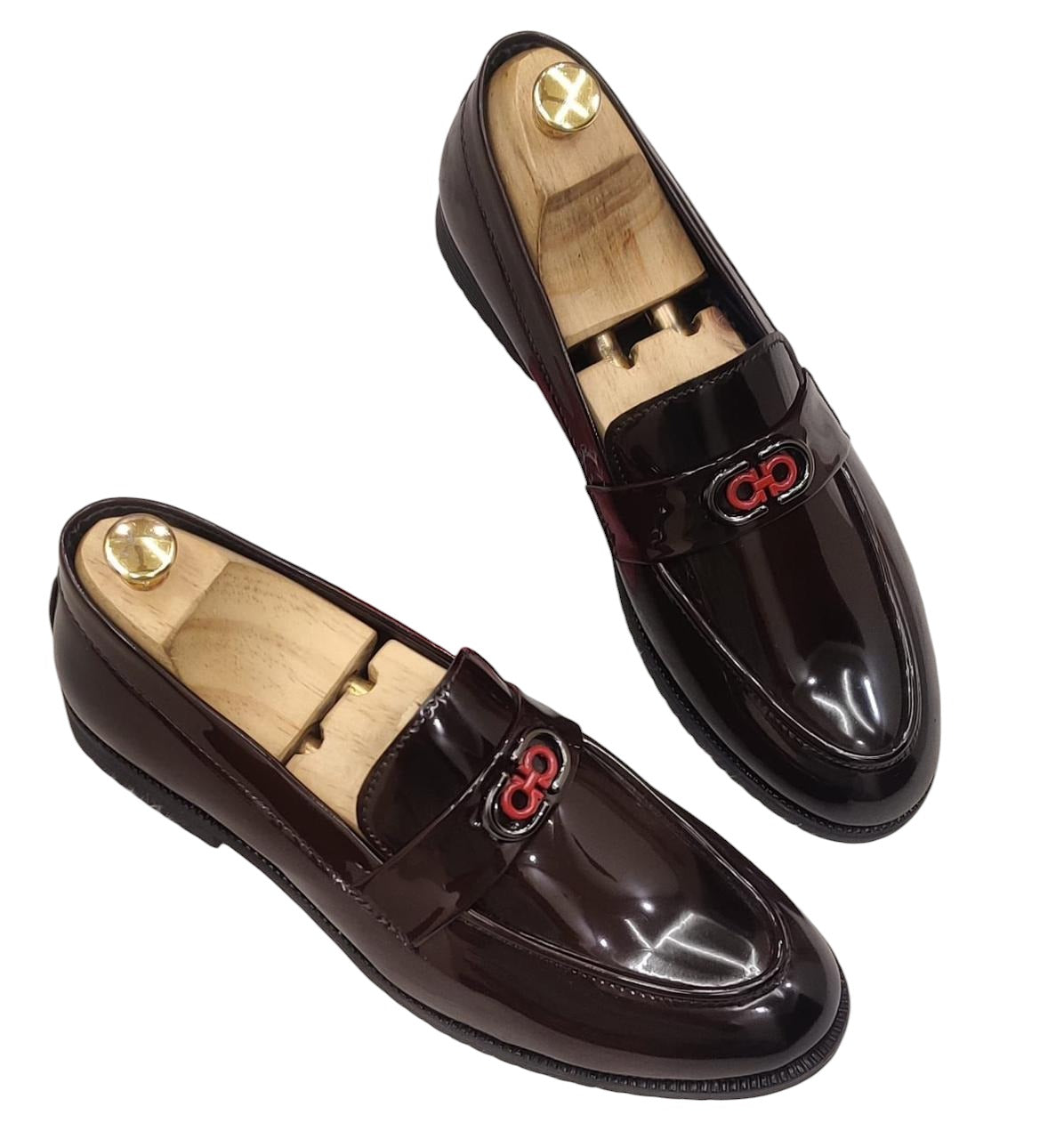 New Fashion Shiny Slip-On Loafer Shoes for Men - JACKMARC.COM