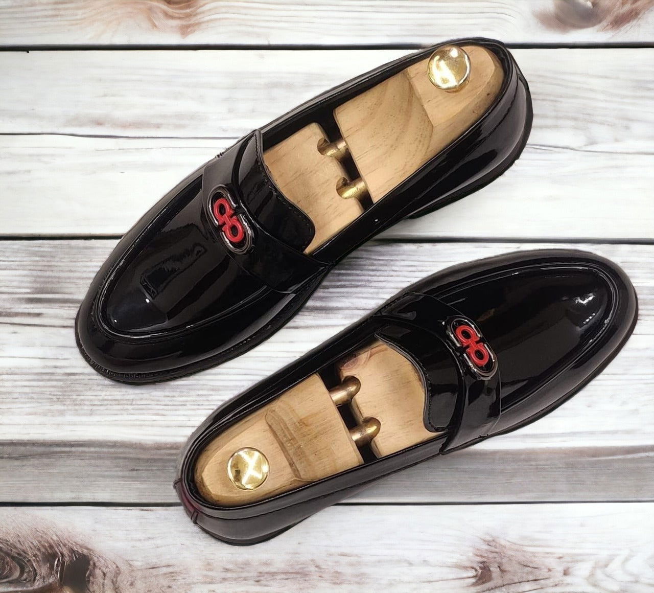 New Fashion Shiny Slip-On Loafer Shoes for Men - JACKMARC.COM