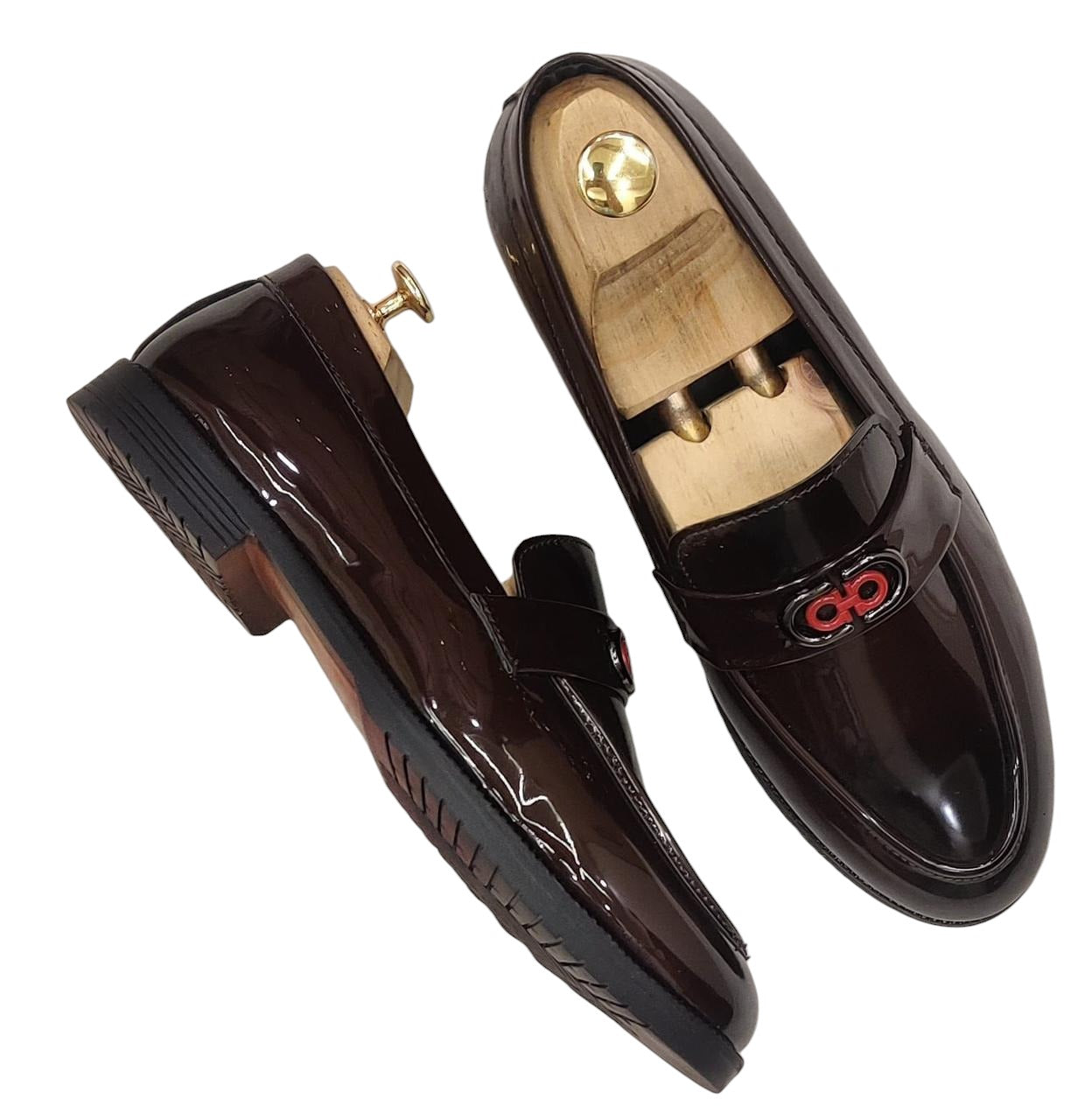 New Fashion Shiny Slip-On Loafer Shoes for Men - JACKMARC.COM