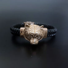 Load image into Gallery viewer, New Gold Tiger Bracelet For Men-Jack Marc - JACKMARC.COM
