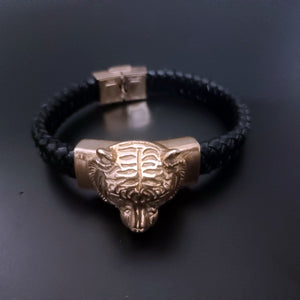 New Gold Tiger Bracelet For Men-Jack Marc - JACKMARC.COM