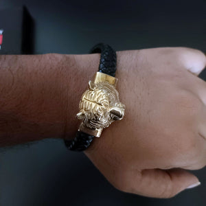 New Gold Tiger Bracelet For Men-Jack Marc - JACKMARC.COM