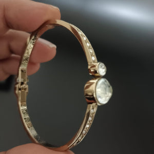 New Golden Diamond  Kada Bracelet For Women and Girl-Jack Marc - JACKMARC.COM