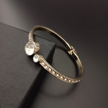 Load image into Gallery viewer, New Golden Diamond  Kada Bracelet For Women and Girl-Jack Marc - JACKMARC.COM
