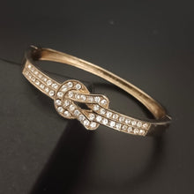 Load image into Gallery viewer, New Golden Knot Design Diamond Gold Bracelet For Women and Girl-Jack Marc - JACKMARC.COM
