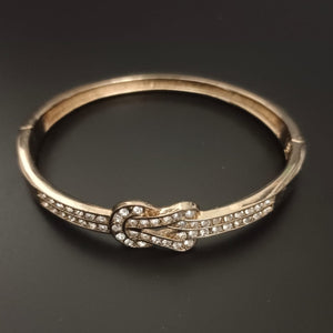 New Golden Knot Design Diamond Gold Bracelet For Women and Girl-Jack Marc - JACKMARC.COM