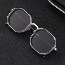 Load image into Gallery viewer, New Hexagonal Steampunk Sunglasses Men - JACKMARC.COM
