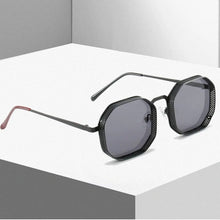 Load image into Gallery viewer, New Hexagonal Steampunk Sunglasses Men - JACKMARC.COM
