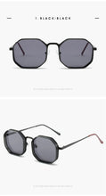 Load image into Gallery viewer, New Hexagonal Steampunk Sunglasses Men - JACKMARC.COM
