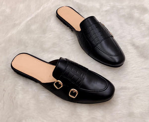 New Imported Monk Strap mules Comfort Shoes with Strap Decoration For Men-Jack Marc - JACKMARC.COM