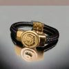 New Shree Ganesh Devotional Gold Bracelet - JACKMARC.COM