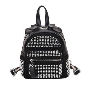 New Small Rhinestone Backpack - JACKMARC.COM