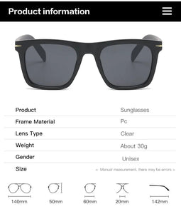 New Square Sunglasses For Men and Women 2024 - JACKMARC.COM