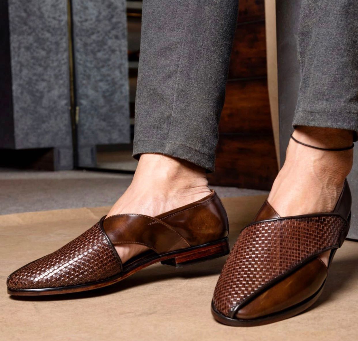 New Stylish Peshawari Sandal Loafer For Wedding and Casual Wear For Men-Jackmarc - JACKMARC.COM