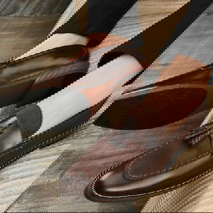 New Suede Tassel Loafers for Effortless Men's Party and Formal Wear-Jack marc - JACKMARC.COM