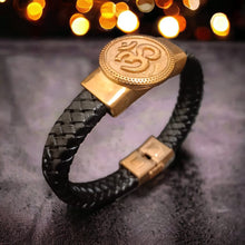 Load image into Gallery viewer, Om devotional bracelet for men - JACKMARC.COM
