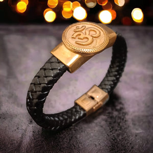 Om devotional bracelet for men - JACKMARC.COM