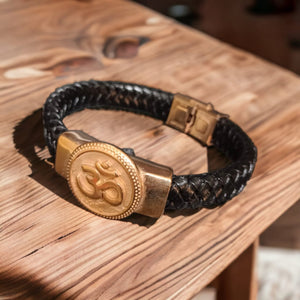 Om devotional bracelet for men - JACKMARC.COM