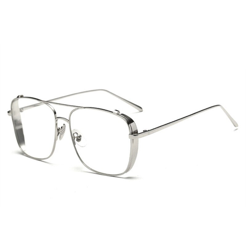 Optical Alloy Glasses Frame Women Men Oversized Transparent Eyeglasses Frames - JACK MARC - JACKMARC.COM