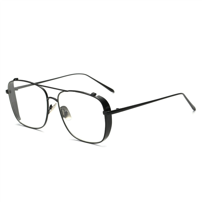 Optical Alloy Glasses Frame Women Men Oversized Transparent Eyeglasses Frames - JACK MARC - JACKMARC.COM