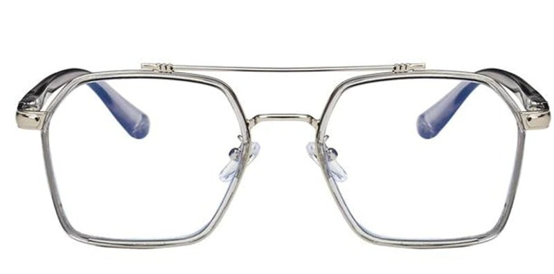 Oversize Designer Anti-Blue Eyeglasses 