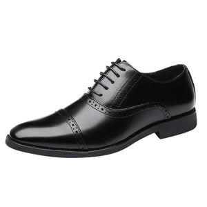 Oxford Leather Shoes For Men - JACKMARC.COM