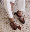 Peshawari Leather Sandal Jutties - JACKMARC.COM