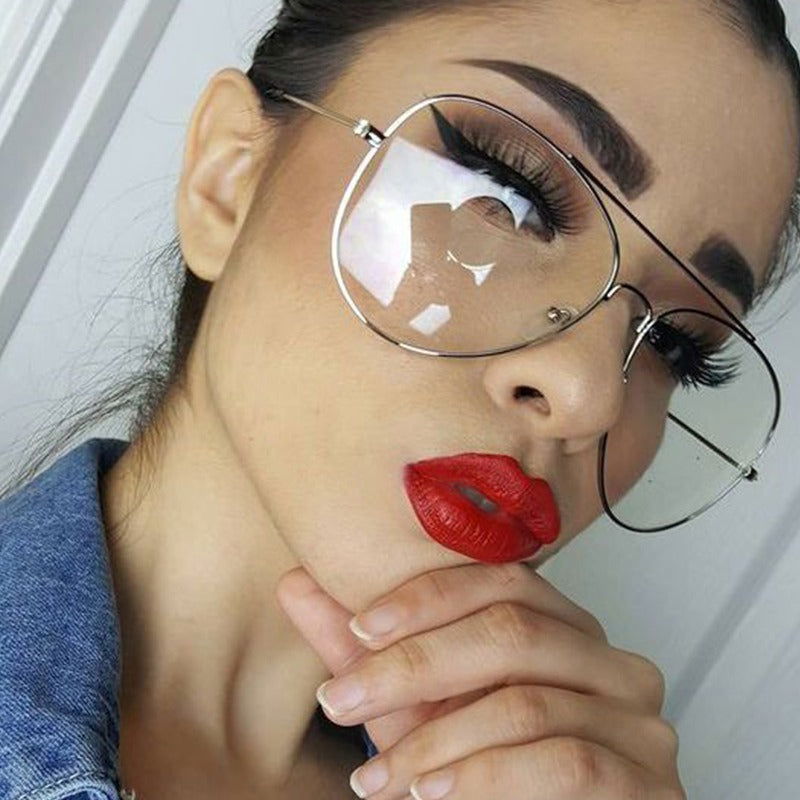Reading Optical Pilot Aviation Metal Frame Eyeglasses - JACKMARC.COM