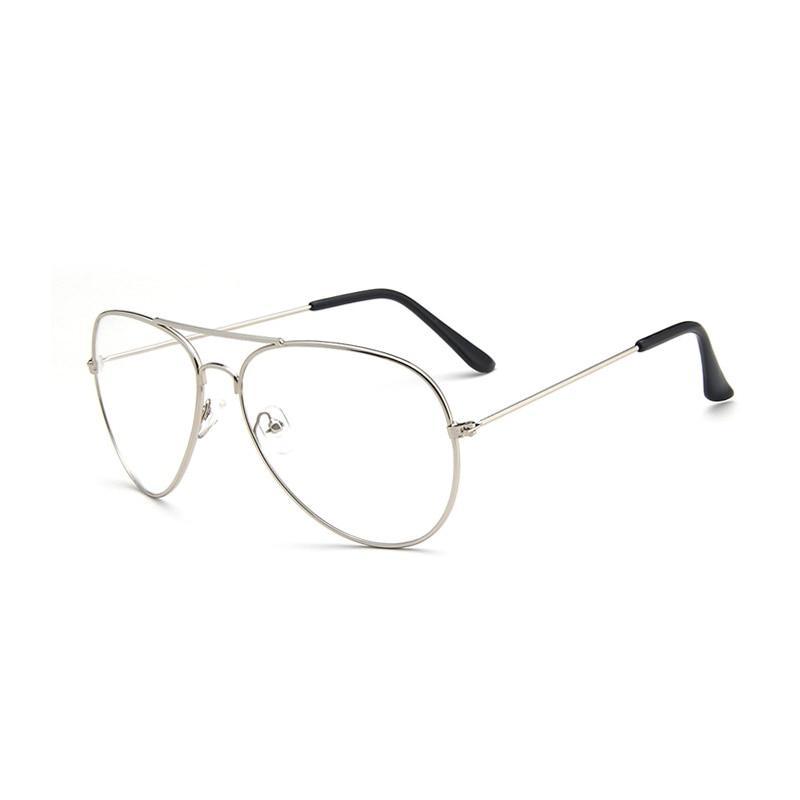 Reading Optical Pilot Aviation Metal Frame Eyeglasses - JACKMARC.COM