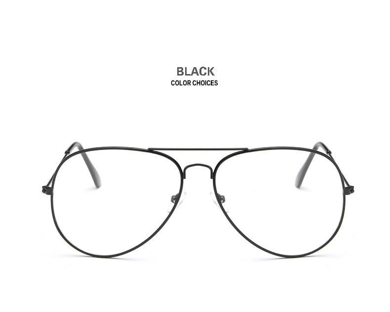 Reading Optical Pilot Aviation Metal Frame Eyeglasses - JACKMARC.COM