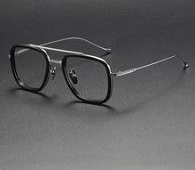 Load image into Gallery viewer, Retro  Frame Vintage Square Prescription Eyeglasses for Men - JACKMARC.COM
