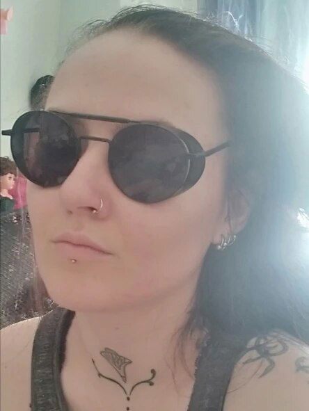 Retro Vintage Metal Round Punk Sunglasses - JACKMARC.COM