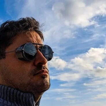 Retro Vintage Metal Round Punk Sunglasses - JACKMARC.COM