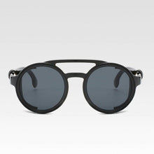 Load image into Gallery viewer, Retro Vintage Round Steampunk Sunglasses - JACKMARC.COM
