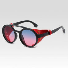 Load image into Gallery viewer, Retro Vintage Round Steampunk Sunglasses - JACKMARC.COM
