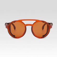 Load image into Gallery viewer, Retro Vintage Round Steampunk Sunglasses - JACKMARC.COM
