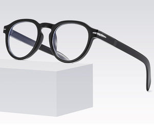 Round Anti-Blue Eye Glasses 