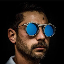 Load image into Gallery viewer, Round Steampunk Sunglasses - JACKMARC.COM
