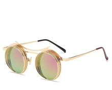 Load image into Gallery viewer, Round Steampunk Sunglasses - JACKMARC.COM
