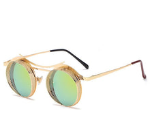 Load image into Gallery viewer, Round Steampunk Sunglasses - JACKMARC.COM
