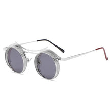 Load image into Gallery viewer, Round Steampunk Sunglasses - JACKMARC.COM
