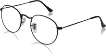 Load image into Gallery viewer, Round UV400 Black Eyeglasses - JACKMARC.COM
