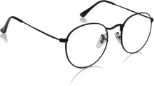 Load image into Gallery viewer, Round UV400 Black Eyeglasses - JACKMARC.COM
