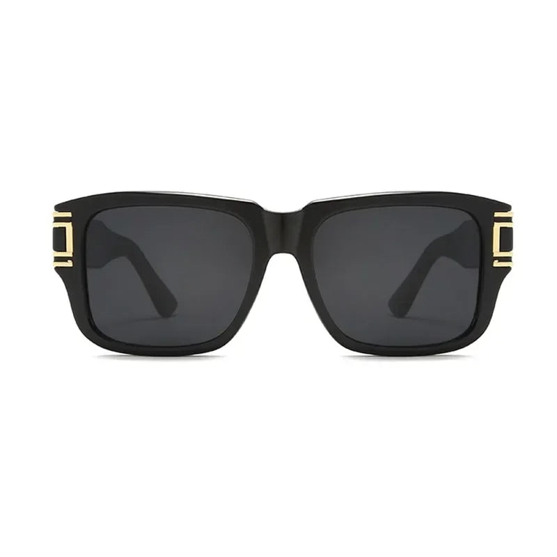 New Fashion Classic Square Sunglasses Vintage Design for Men and Women
