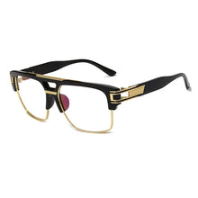 Load image into Gallery viewer, Geometric Oversize Black Eyeglasses
