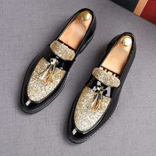 Load image into Gallery viewer, Sequin Tassel Moccasin Men - JACKMARC.COM
